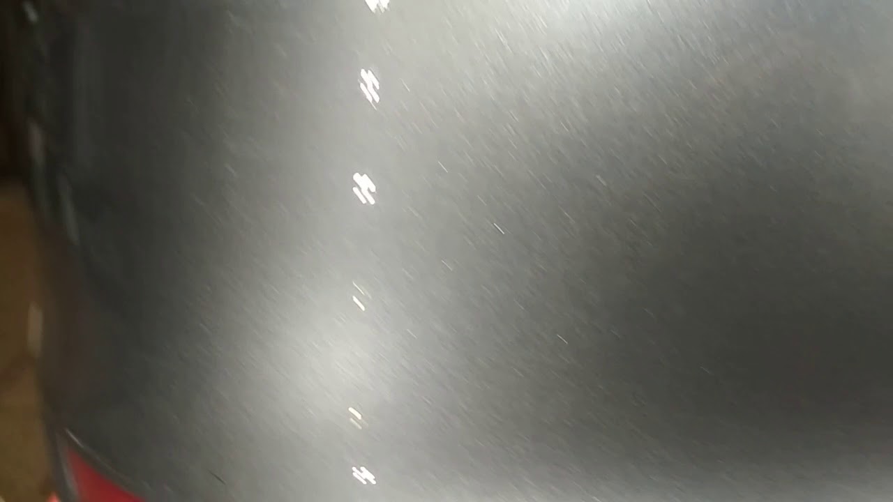 Итог полировки глубоких царапин на пластике бампера - YouTube