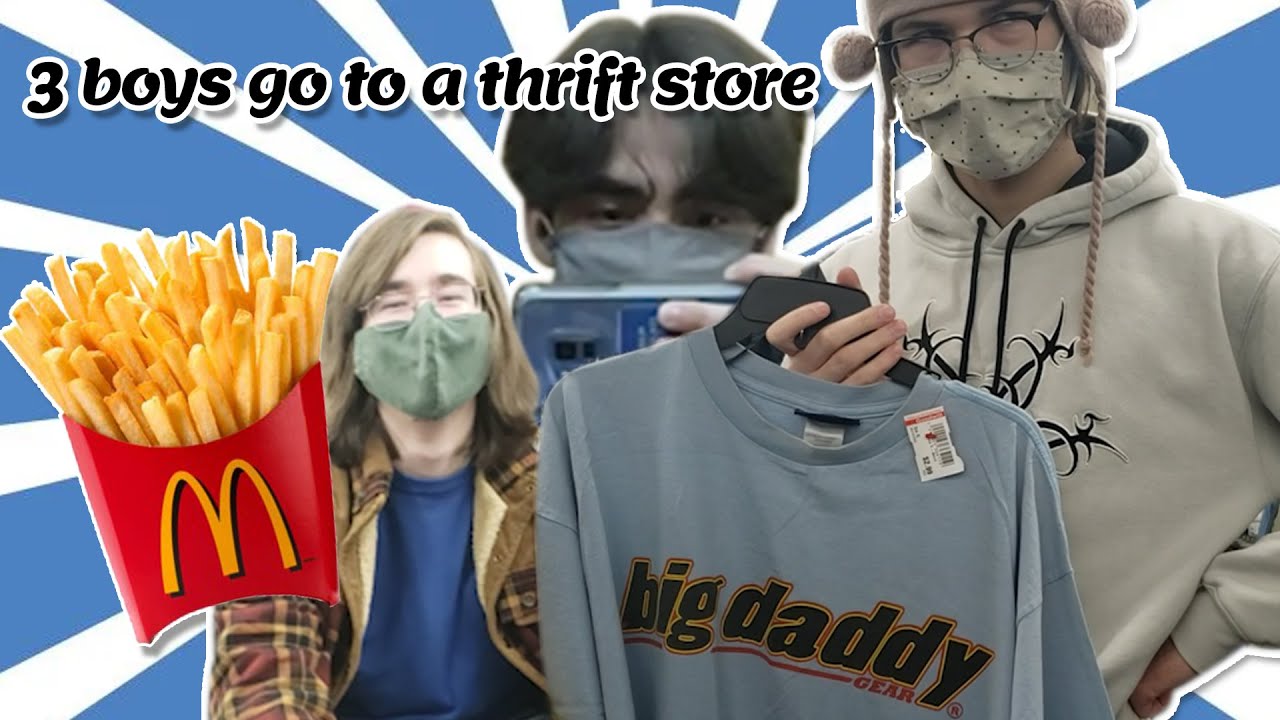 3 Boys Go To a Thrift Store