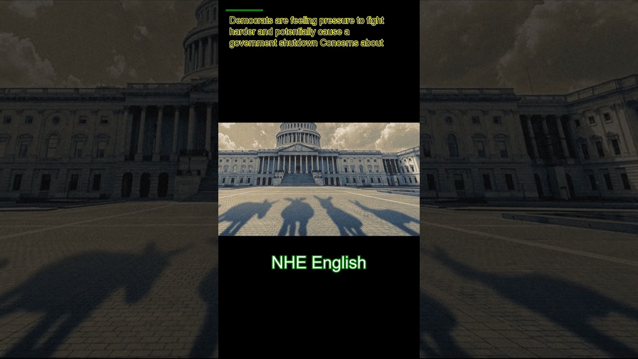 Inside the political pressure hurtling Democrats towards a government shutdown