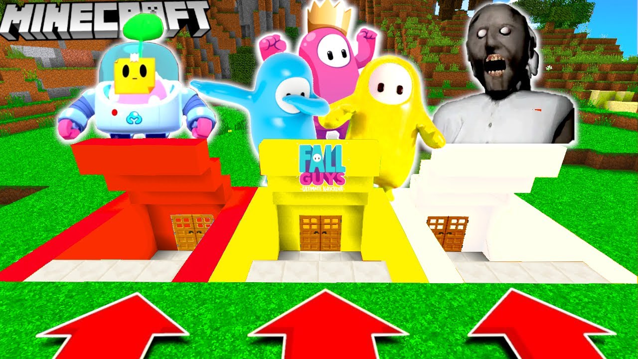 NIE WYBIERZ ZŁEGO BUNKRU (KIEŁEK z BRAWL STARS, FALL GUYS, GRANNY) MATRUNER MINECRAFT