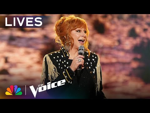 Reba McEntire Performs "I Can't" | The Voice Lives | NBC