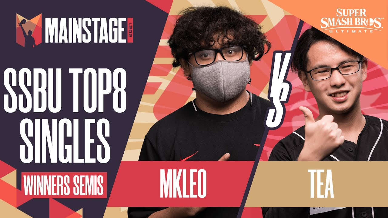 MkLeo vs Tea - SSBU Singles: Top 8 Winners Semis - Mainstage 2021 | Byleth vs Pac-Man