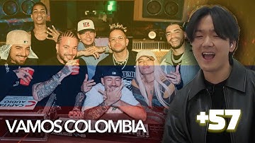 Coreano Reacciona Y Disfruta a " KAROL G, Feid, DFZM +57"