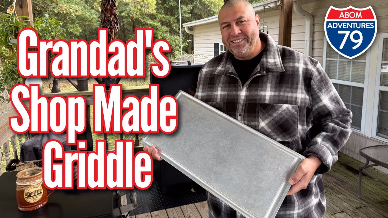 Алюминиевая сковородка, сделанная в магазине дедушки