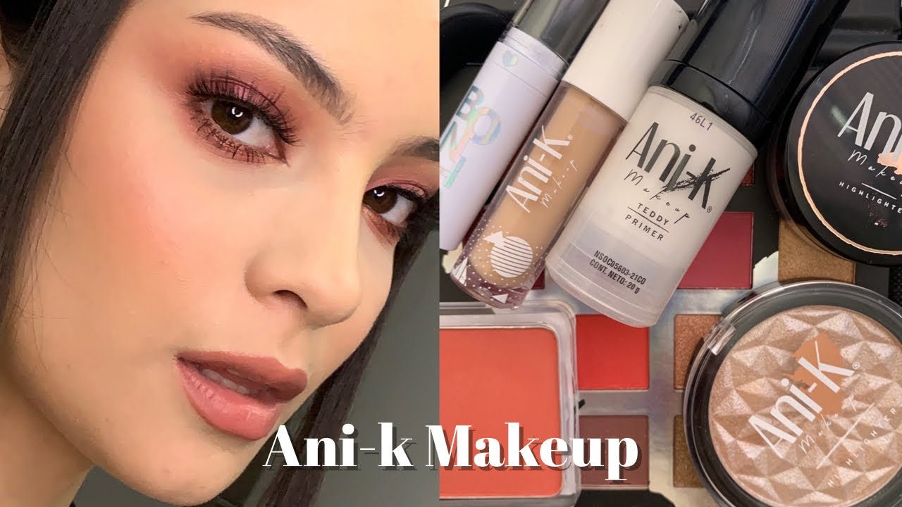 Probando ANI-K MAKEUP + full makeup | María Camila Aldana