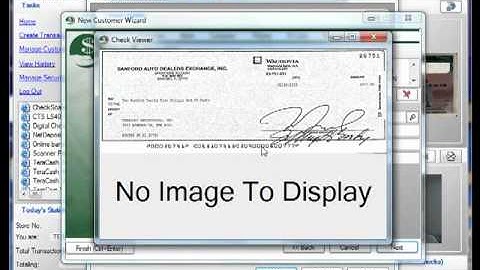 Cashing Multiple Checks at once for a Customer with the Excella STX