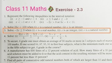 Exercise 2.3 (3) | Class 11 Maths | Basic Algebra | In Tamil | Shivani