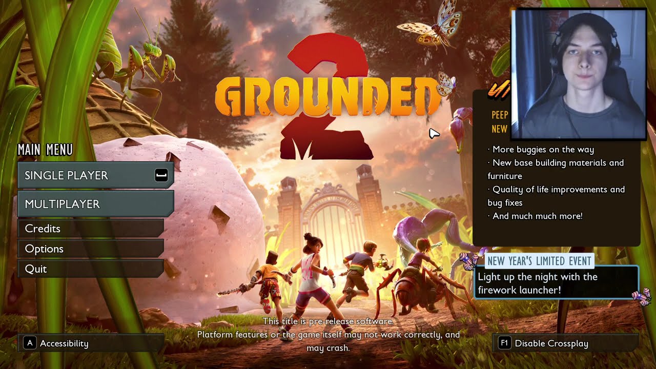 BEST Graphics settings for Low-Mid end PC's!⚙️ | Grounded 2 | Toxic Tangle❄️Winter Update❄️ 2026! |