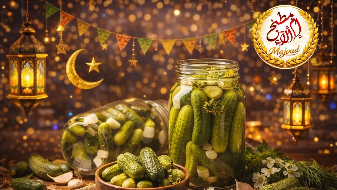 🥒✨ كبيس خيار بيتي بطعم زمان ✨🥒 وصفة سريعة وسهلة و ولا أطيب 