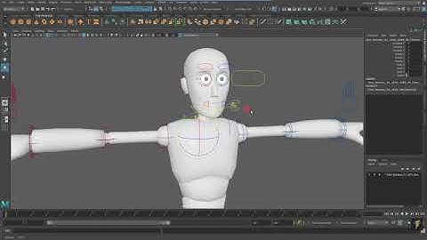 Maya Animation- Posing a Rig