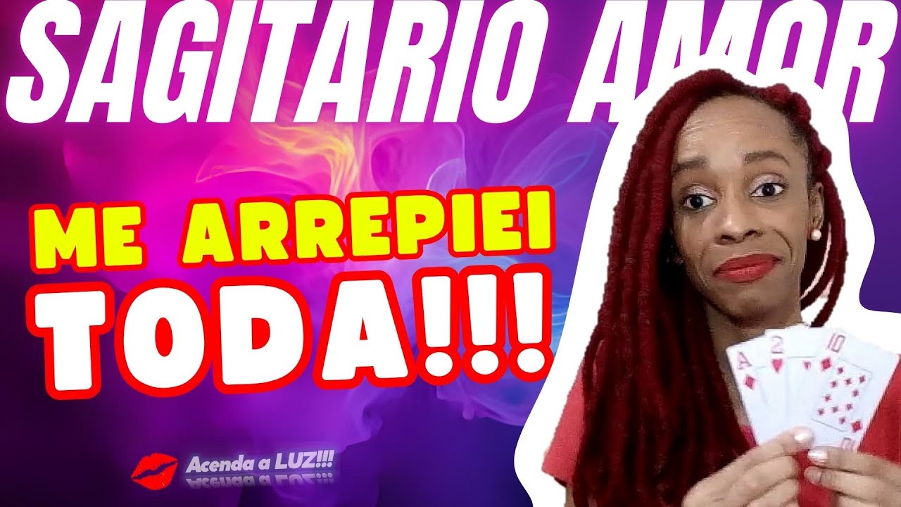 SAGITÁRIO NO AMOR ♐ ME ARREPIEI TODA!! NÃO SEGUREI A EMOÇÃO!!