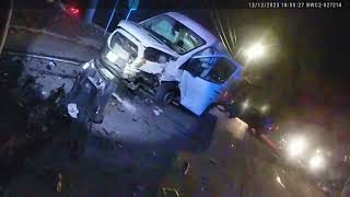 Response to fatal crash involving Mass. State Police trooper caught on body camera (Angle 1)