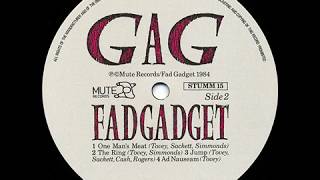 Fad Gadget - One Man`s Meat (Remix)