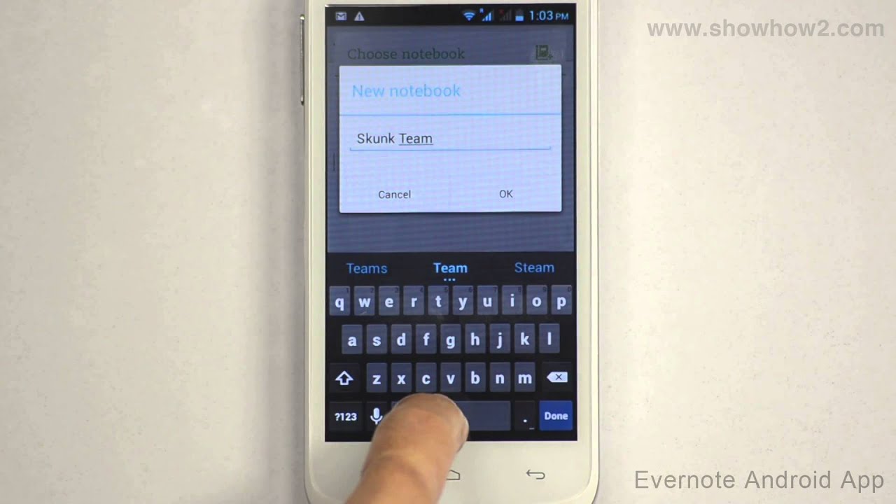 Phone Notebook App For Android Phone evernote android app how to create a new notebook youtube notebook