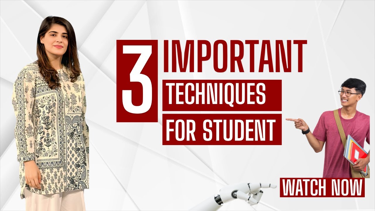 3 Powerful Techniques Every Student Must Know | Study Smarter, Not ...