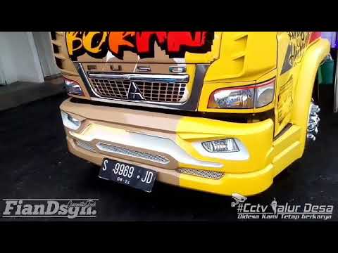  Truk  canter  box  mbois lop full variasi cinematik guk guk 