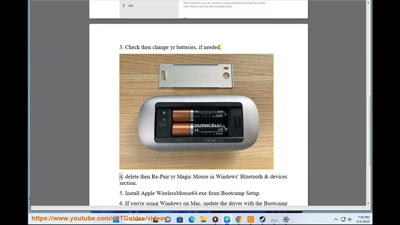 how-to-fix-magic-mouse-not-working-with-windows-11-10-geekchamp