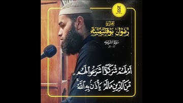 وَمَا يُدْرِيكَ لَعَلَّ السَّاعَةَ قَرِيبٌ #سورة_الشورى #quran #رضوان_بوقليمينة #القرآن #كتاب_الله