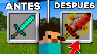 HICE el MEJOR TEXTURE PACK a una CALABAZA 🎃🌌