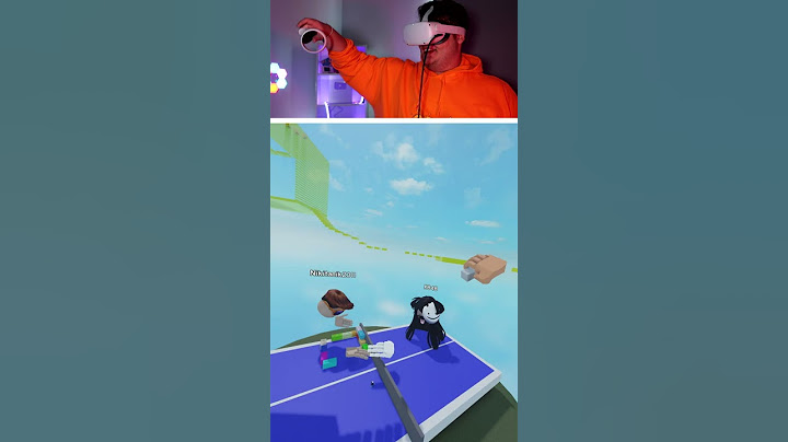 خربت عليه كل شيء لعبة روبلوكس في نظارات الواقع الافتراضي Roblox Vr 😂 #shorts