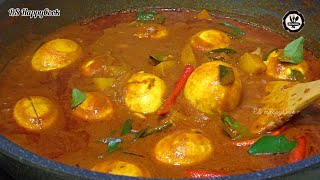 EGG CURRY - Indian style Egg Curry with Anchovies