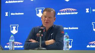 ISU exhibition postgame: Illini coach Brad Underwood press conference
