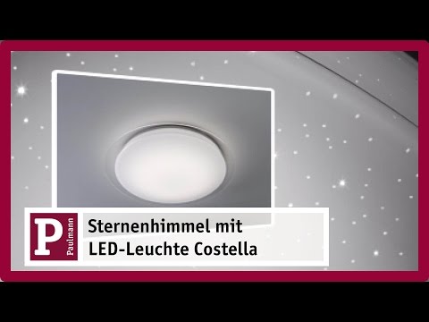 LED Deckenleuchte Costella mit Sternenhimmel