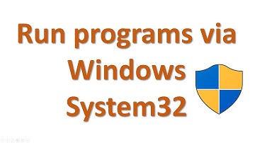 Integrate Software within the Windows System32 folder