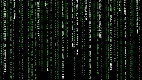 Cách tạo ma trận đơn giản bằng note pad, (hacker style)