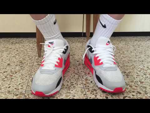 how to tie nike air max 90