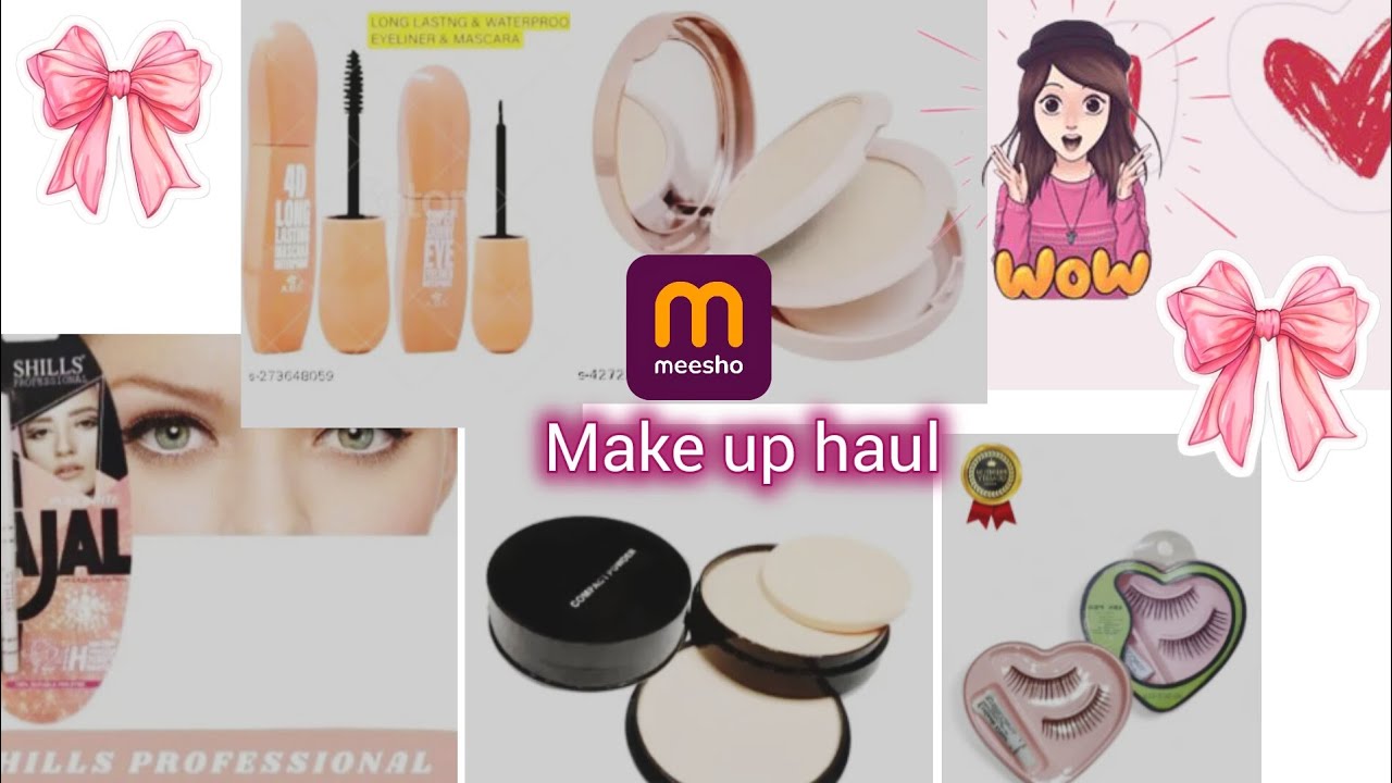 Begginers make up product from Meesho under 150/