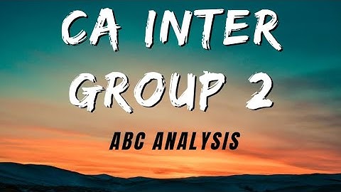 CA INTER GROUP 2 ABC-ANALYSIS/PAPER PATTERN/Weightage for Nov23 || ADV ACCOUNT AUDIT EIS-SM FM-EFF||