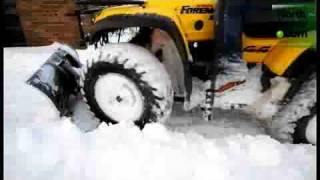 Snow clean up January 12, 2011