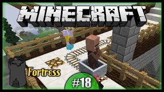 Transporting Villagers! Fending Off An Invasion! || Minecraft Fortress Server SMP [Episode 18]