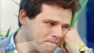 Celso Portiolli Emocionado No Domingo Legal 100411