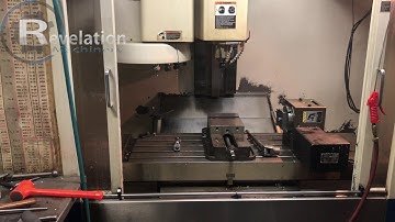 Fadal VMC 4020HT, 2001 - 4th Axis, Video, Under Power, 10k RPM