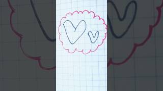 V Bubble letter||How to draw V Bubble letter||