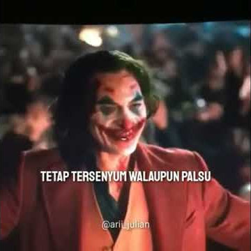 Kata kata joker teteplah tersenyum walau palsu