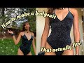 How to make a bodysuit that ACTUALLY FITS!!