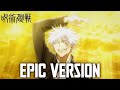 Jujutsu kaisen gojo vs toji riko in the aquarium theme  epic version season 2 soundtrack