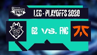 G2 vs FNC | LEC Spring Split 2020 Playoffs - Finale [GER]