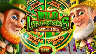 Wild Leprechauns Coins Double Luck 4 symbol bonus trigger! Big Win Illinois Bar Slots Lepre’Coins 🎰  screenshot 4