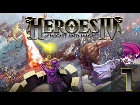 Heroes of Might and Magic 4 Прохождение(Невозможно) #1 - Жизнь 1