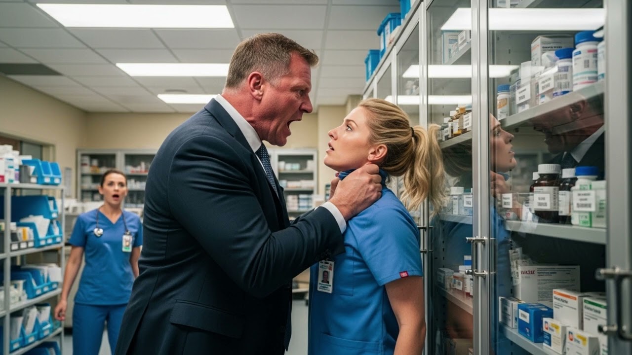 «Я владею этой больницей». Сын CEO схватил медсестру за горло — не зная, что она морской котик.