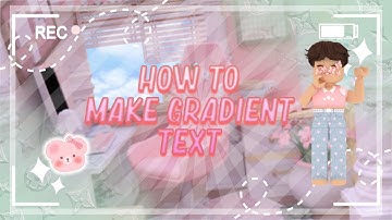 ꒰🧁꒱Gradient Text Tutorial! || Pixlr - E || SiimplyParker