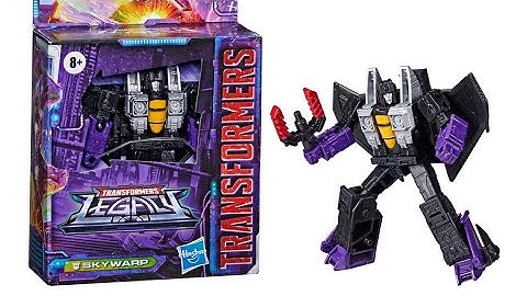 Skywarp Transformers Legacy Core Class 2022 Review G1 Style