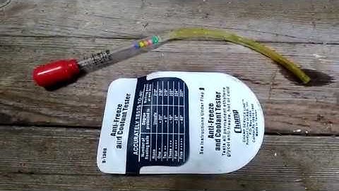 How to test your antifreeze, coolant, or radiator fluid. MrUsGarageEp3HighQual