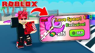 ผมปาหอกได้ไกลที่สุดด้วยหอกดีที่สุด Spear Training Roblox