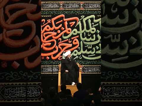 بسم الله الرحمن الرحیم فقط حیدر امیرالمومنین است استاد شیخ علی زند قزوینی هیئت حسینیه نخل کاشان