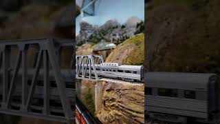 N Scale California Zephyr at the Golden State Model Railroad Museum